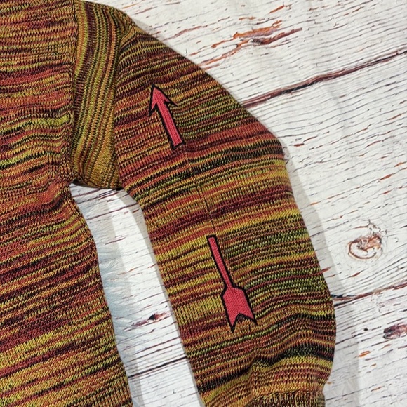 Anthropologie The Upside Nitara Marled Mockneck Arrow Sweater - Picture 11 of 11